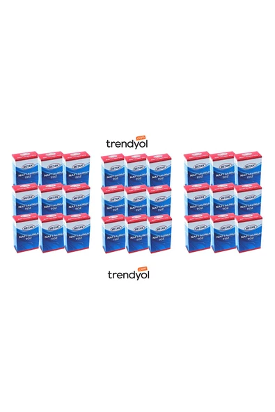 Ermiya 16 Adet 100'er gr Güve Kovucu Toz Naftalin Kutulu Set 1600 GRAM 16 KUTU ürün görseli 1