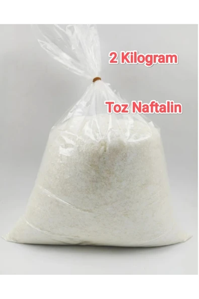 WEEGO FRESH Toz Naftalin - Pul Naftalin - Naftalin 2 Kilogram - 1