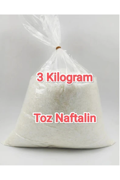 WEEGO FRESH Toz Naftalin - Pul Naftalin - Naftalin 3 Kilogram ürün görseli 1
