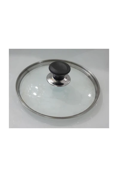 Oyks Ermiya Cam Kapak Tencere Kapağı 18 Cm ürün görseli 1
