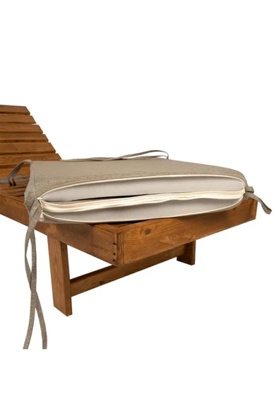 Ermiya 2 Adet Serenita Olefin Fermuarlı Şezlong Minderi 55*180*5 Cm - Resim 2