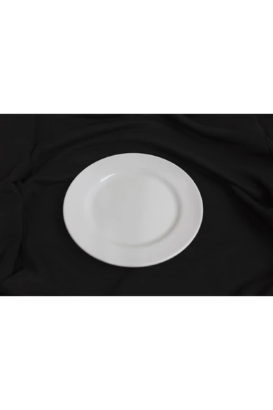 istesende 6 Adet Akel Melamin Beyaz Kırılmaz Melamin Servis Tabağı ürün görseli 1