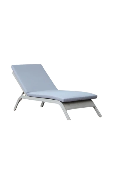 Ermiya 2 Adet Ermiya FQ9 Şezlong Minderi 180-55-5 cm Su Geçirmez Fermuarlı Impertex Kumaş ürün görseli 1