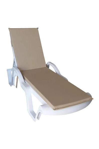 IRMAK MOBİLYA Outdoor Kumaş Şezlong Minderi 180*55*55 Yıkanır Silinir Fermuarlı ürün görseli 1