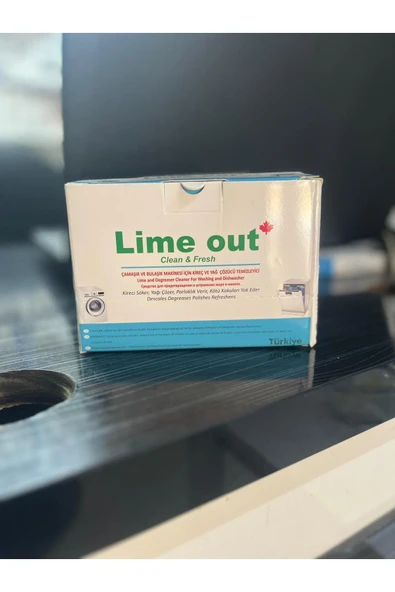 LİME OUT ÇAMAŞIR VE BULAŞIK MAKİNESİ İÇİN KİREÇ VE YAĞ ÇÖZÜCÜ TEMİZLEYİCİ ürün görseli