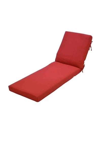 RevuBaby Şezlong Minderi Katlanır Şezlong Minder Pratik Yıkanabilir Sıvı Gecirmez Bordo ürün görseli 1