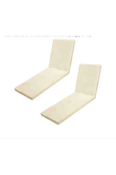 Ermiya 2 Ad Hoshi Ryokan Plaj Şezlong Minderi Fermuarlı Yıkanabilir Silinir 180*55*5 cm Kuşaklı ürün görseli 1