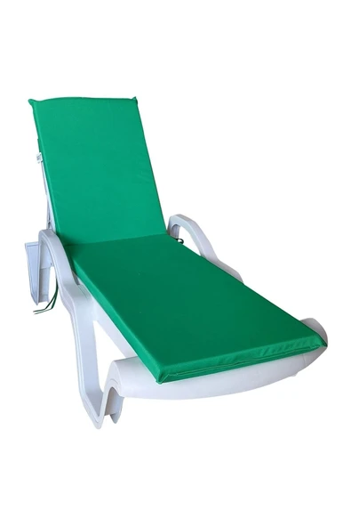 Ermiya Gümüşlük Koyu / Bodrum 2 Adet Şezlong Minderi 180*55*5 Cm Yıkanır Silinir Fermuarlı ürün görseli 1