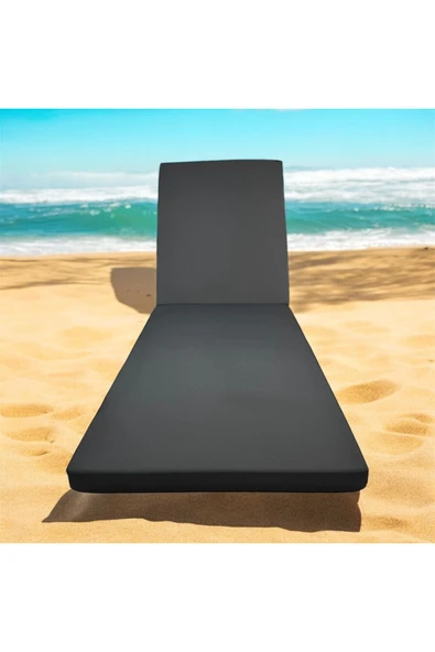 Home Şezlong Minderi Antrasit 180*55*5 Cm ürün görseli 1