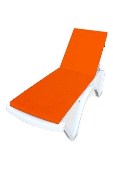 ByUtku Şezlong Minderi Kılıfı - 10 Adet Turuncu (SÜNGERSİZ) ürün görseli 1