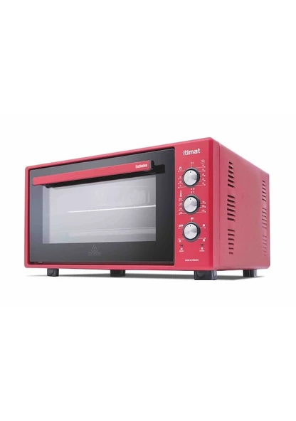 İtimat 8030 50 LT Çift Camlı Mini Fırın Turbolu Fanlı - 1