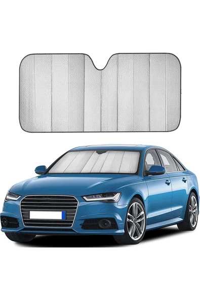 Ermiya 130*60 cm Araba Ön Cam Güneşlik Araç Oto Güneşlik Güneş Koruyucu ürün görseli 1