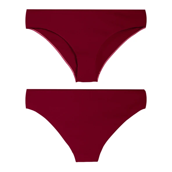 YohannesClub, Kadın, Pamuklu Hipster Basic Külot, Çok Renkli, 5'li Paket - Resim 7