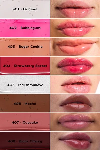 Cream Co. Nemlendirici Parlatıcı 3in1 Lip Balm | Dudak Bakım Strawberry Sorbet Kırmızı Hyaluronik Asit Seramid - 3