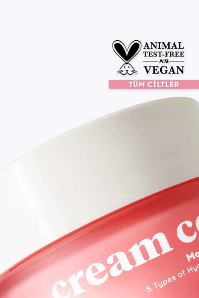 Cream Co. Moisturizer 50 ml Nemlendirici Cilt Tonu Eşitleyici Aydınlatıcı Yüz Krem. 50 Mltüm cilt tipleri - 5