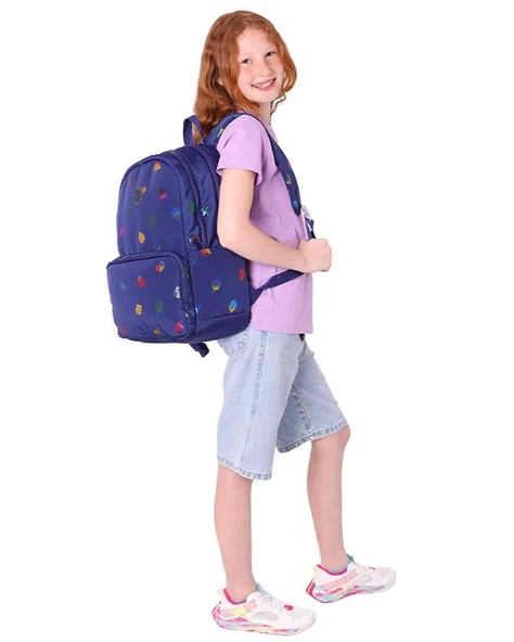 Kaukko Shine Okul Sırt Çantası Leaf K1778 - Resim 4