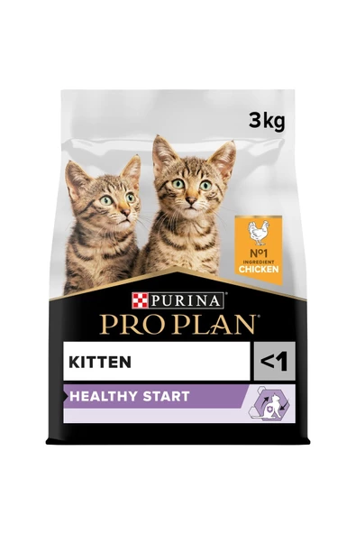 Pro Plan Original Kitten Tavuklu Yavru Kedi Maması 3 Kg - Resim 4