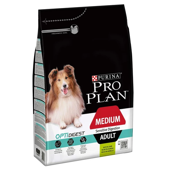 Pro Plan Medium Adult Kuzu Etli Yetişkin Köpek Maması 3 Kg