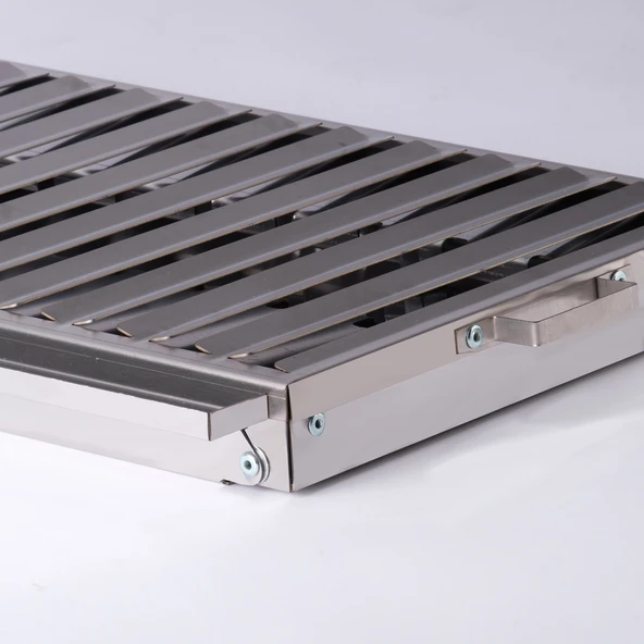 Outdoven M1 Alev Yapmayan Katlanabilir Inox Mangal - 9