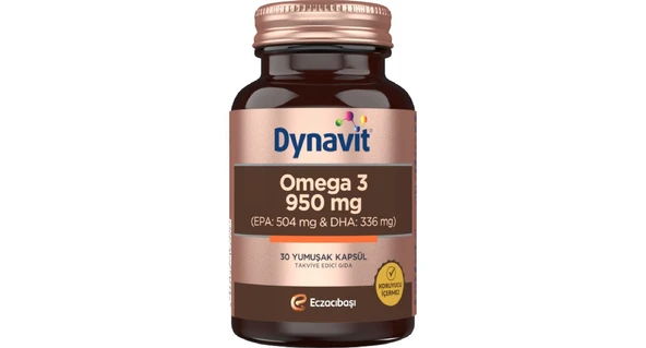 Dynavit Omega 3 950 Mg 30 Yumuşak Kapsül - 2