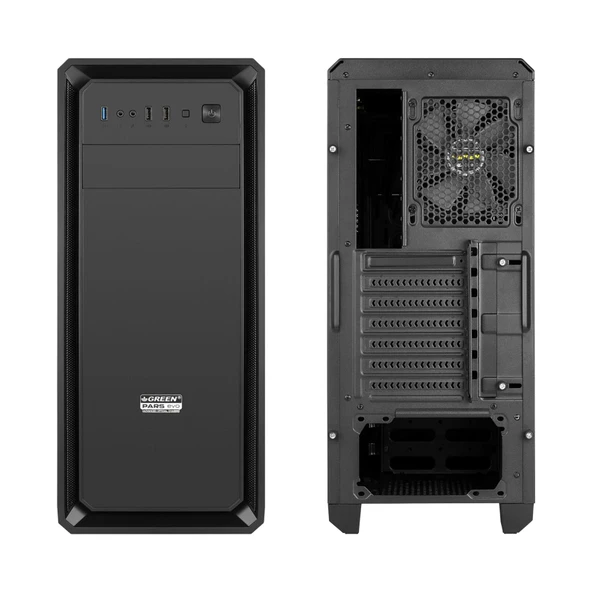 Green Pars Evo İntel i7 12700KF İşlemci 32GB DDR4 Ram  512GB M2 SSD GT 730 Ekran Kartı Freedos Masaüstü Bilgisayar - 5