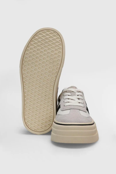 Lufıan Angela 121230025 Beyaz Kadın Günlük Sneaker - Resim 4