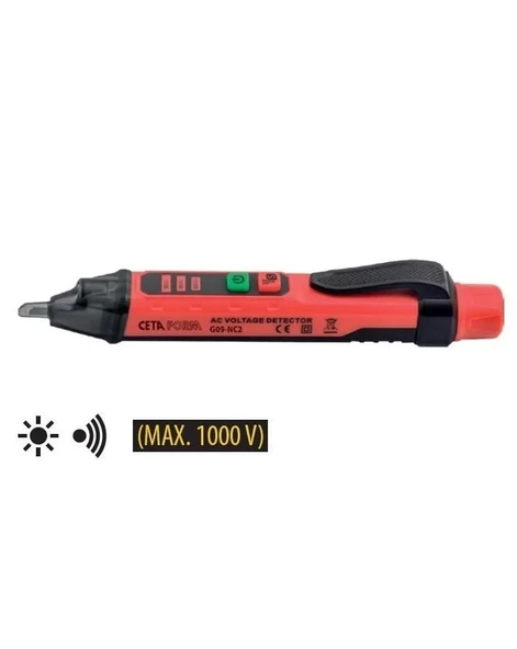 CETA FORM G09-NC2 TEMASSIZ AC KONTROL KALEMİ (48V-1000V AC) - Resim 2