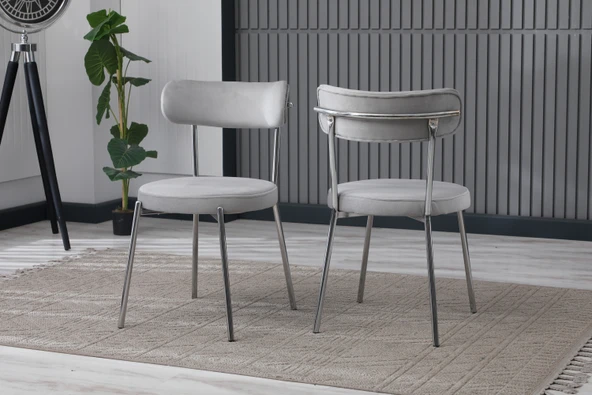 TEDİ NİKEL SANDALYE ( 6 ADET ) - 2