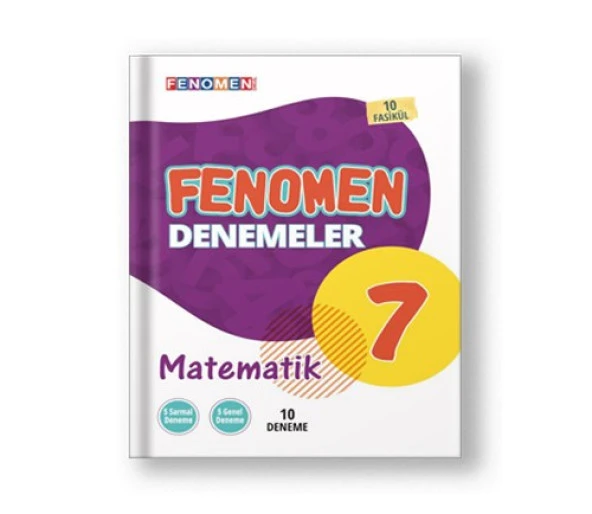 FENOMEN DENEMELER 7 MATEMATİK (10 DENEME)-fenomen okul