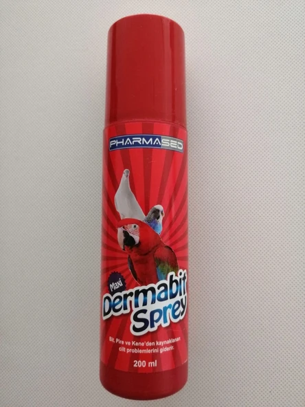 PharmaSed Maxi DermaBit 200 ml Kuş Spreyi ürün görseli