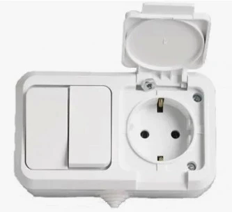 METE ENERJİ KOMİTATÖR + KAPAKLI TOPRAKLI PRİZ - Resim 2