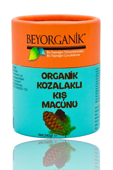 Organik Kozalak Macunu 240gr (PESTİSİT ANALİZLİ) ürün görseli 1