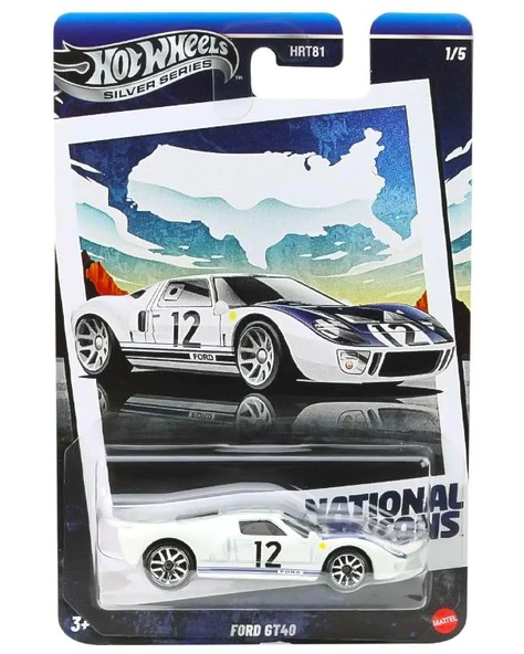 Hot Wheels Silver Series Ford GT40 JBY87 - 1