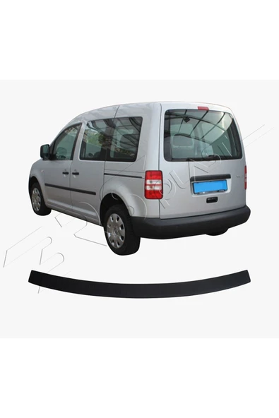 BRSPLAST  Volkswagen Caddy 2-3 Uyumlu 2010-2015 ABS Arka Tampon Üstü Koruma - Resim 2