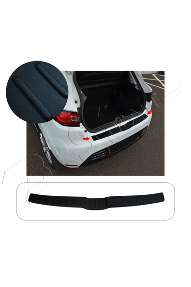 BRSPLAST  Renault Clio 4 HB Uyumlu 2012-2019 Abs Arka Tampon Üstü Koruma ürün görseli 1