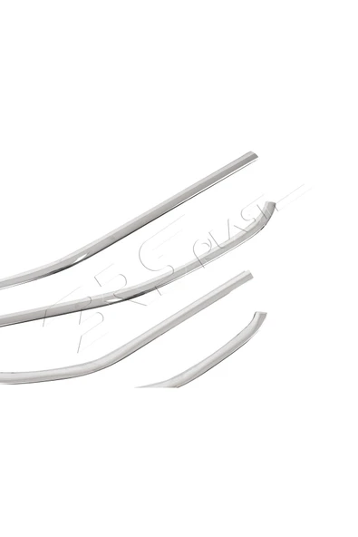 BRSPLAST  Citroen Berlingo Uyumlu 2019 Ve Üzeri Krom Cam Çıtası 4 Parça Paslanmaz Çelik - Resim 4