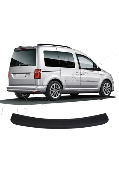 BRSPLAST  Volkswagen Caddy Uyumlu 2015 ABS Arka Tampon Üstü Koruma - Resim 2