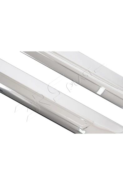 BRSPLAST  Fiat Doblo Uyumlu 2006-2010 Krom Yan Kapı Çıtası 4 Parça Paslanmaz Çelik - Resim 4