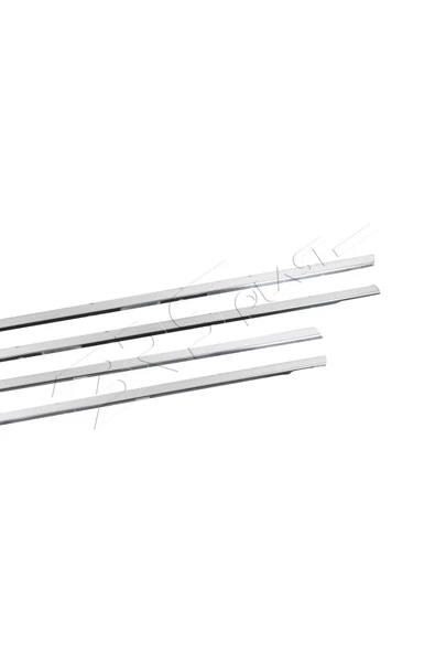 BRSPLAST  Honda Civic Uyumlu 2012-2016 Krom Cam Çıtası 4 Parça Paslanmaz Çelik - Resim 4
