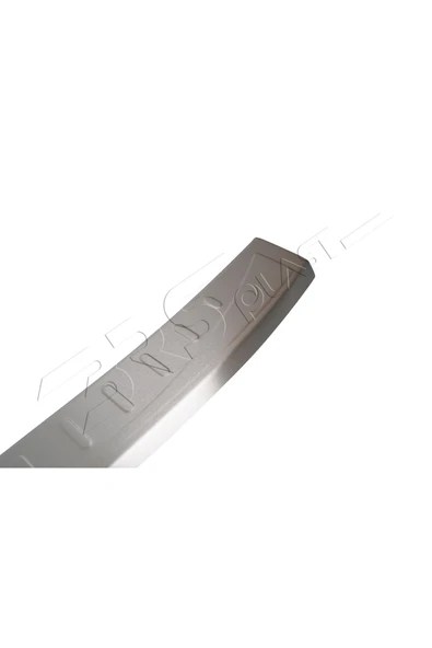 BRSPLAST  Volvo XC60 Uyumlu 2014-2017 Krom Arka Tampon Üstü Koruma Paslanmaz Çelik Matt - Resim 3