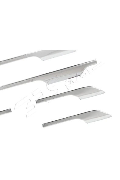 BRSPLAST  Dacia Duster Uyumlu 2018 Ve Üzeri Marşpiyel Kromu 6 Parça Paslanmaz Çelik - Resim 4