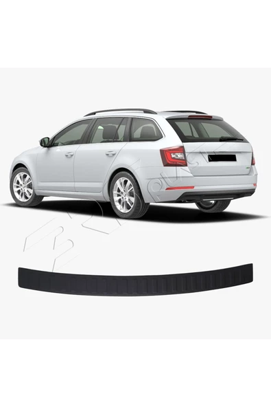 BRSPLAST  Skoda Superb 3 SD Uyumlu 2015 Ve Üzeri Abs Arka Tampon Üstü Koruma - Resim 2