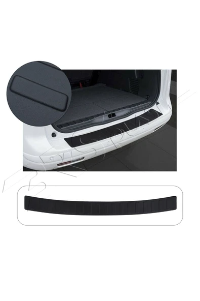 BRSPLAST  Volkswagen Touran 4 (Typ 5T AB) Uyumlu 2015 Ve Üzeri ABS Arka Tampon Üstü Koruma ürün görseli 1