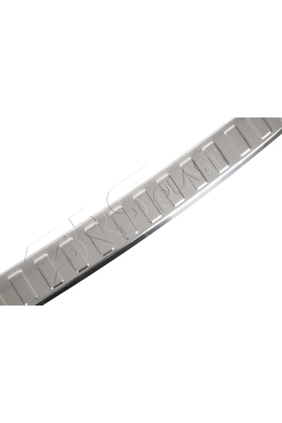 BRSPLAST  Volkswagen Polo VI HB Uyumlu 2015 Ve Üzeri Krom Arka Tampon Üstü Koruma Paslanmaz Çelik - Resim 4