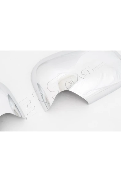 BRSPLAST  Ford Transit Uyumlu 1998 ve Üzeri Ayna Kapağı 2 Parça Abs Krom Kaplama - Resim 5