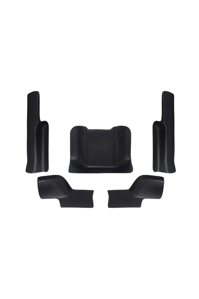 BRSPLAST  Dacia Sandero Uyumlu 2021 Ve Üzeri Abs Halı Koruma İç Kenar Plastiği 5 Parça - Resim 3