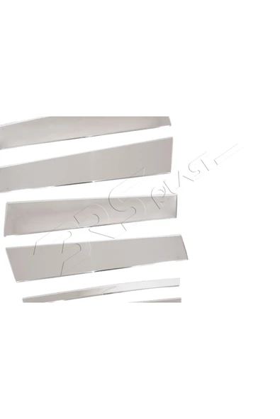 BRSPLAST  Mercedes W166 Uyumlu Krom Kapı Direği 6 Parça Paslanmaz Çelik - Resim 4