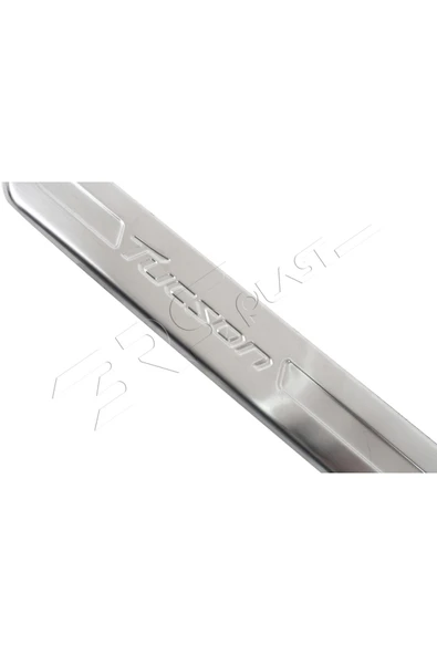 BRSPLAST  Hyundai Tucson Uyumlu 2015-2018 Krom Kapı Eşiği 4 Parça Paslanmaz Çelik - Resim 5