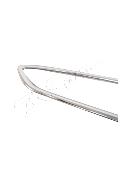 BRSPLAST  Opel Astra K Uyumlu Krom Sis Çerçevesi 2 Parça Paslanmaz Çelik - Resim 3