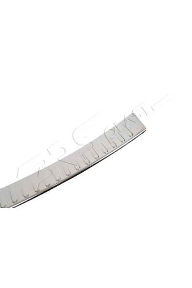 BRSPLAST  Toyota Auris FL HB Uyumlu 2015 Sonrası Krom Arka Tampon Üstü Koruma Paslanmaz Çelik - Resim 2